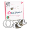 Silver Nursing Cups for Breastfeeding Mothers