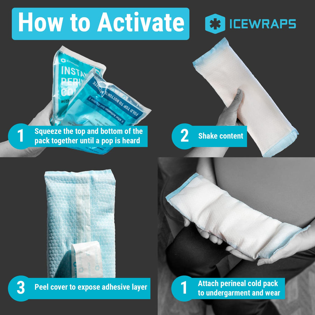 Postpartum Cooling Pads and Reusable Cold Therapy Pack