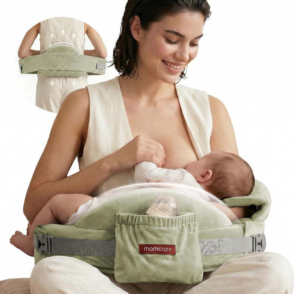Memory Foam Nursing Pillow with Adjustable Support