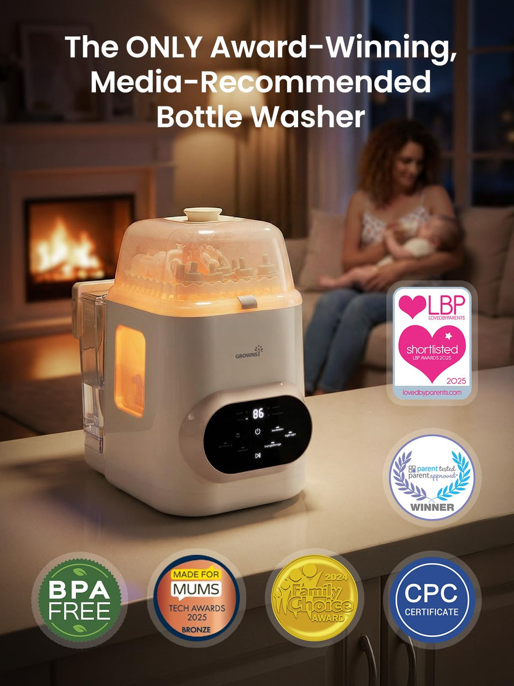 Baby Bottle Washer Sterilizer and Dryer