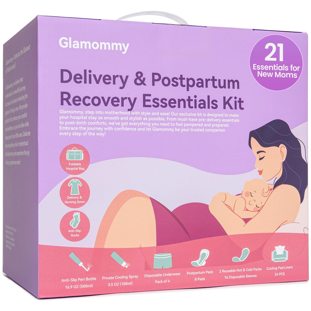 Postpartum Recovery Essentials Care Kit for Women