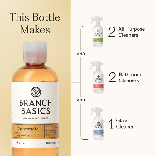 All Purpose Glass and Bathroom Surface Cleaning Kit