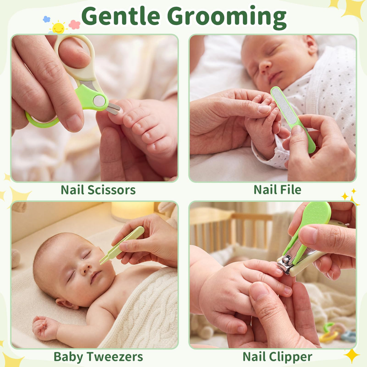 All in One Newborn Grooming Essentials Kit