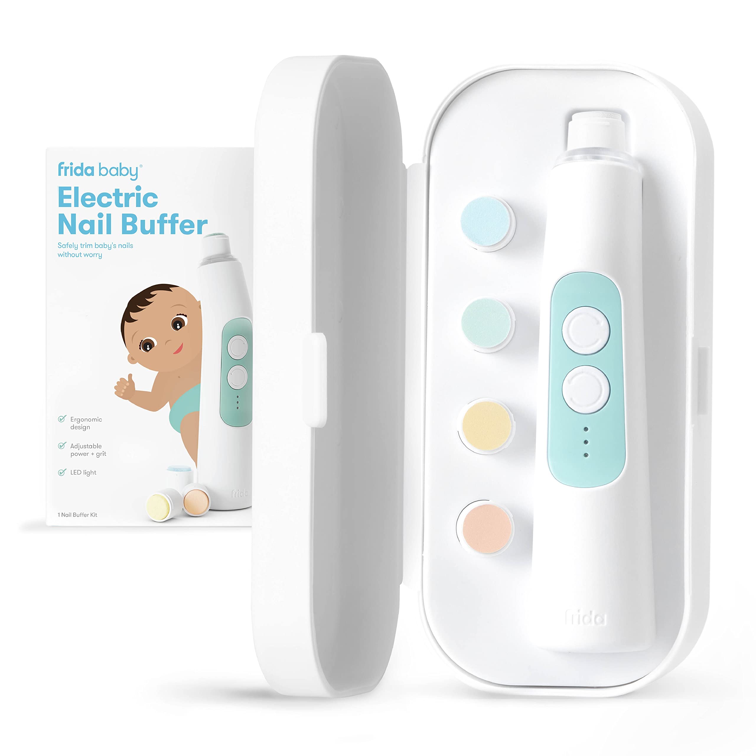 Baby Nose Ear Cleaner and Electric Nail Trimmer Set