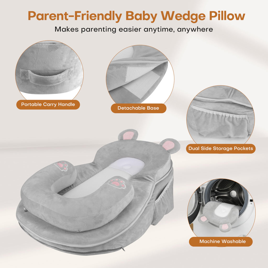 Anti Reflux Baby Feeding Pillow for Infant Support