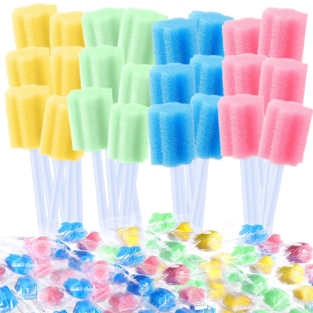 Disposable Oral Cleaning Swabs 500 Pack
