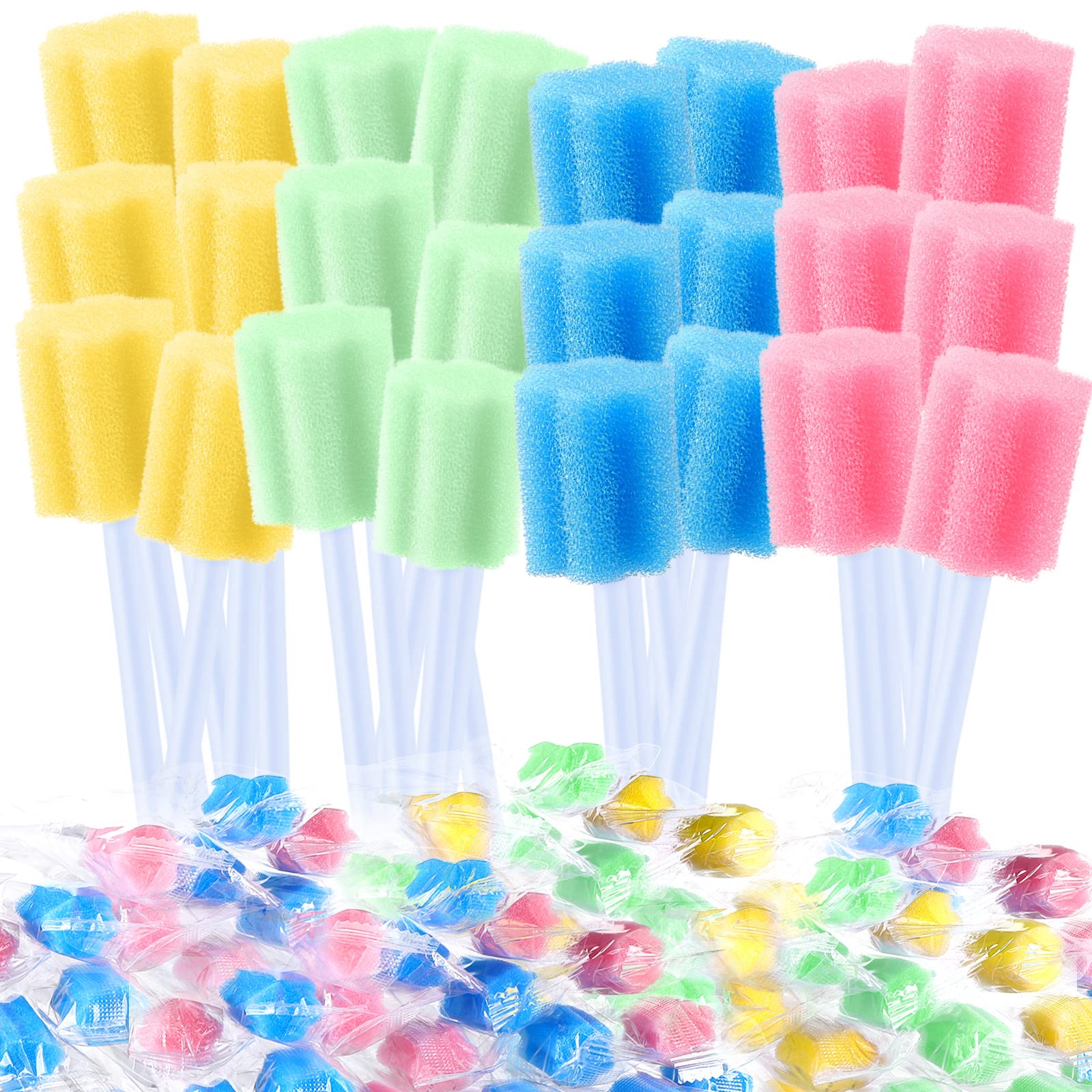 Disposable Oral Cleaning Swabs 500 Pack