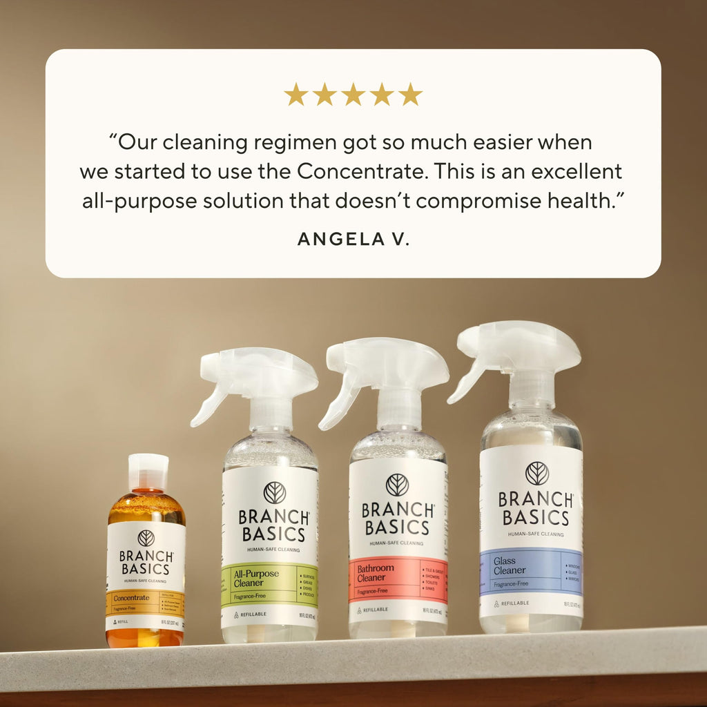 All Purpose Glass and Bathroom Surface Cleaning Kit