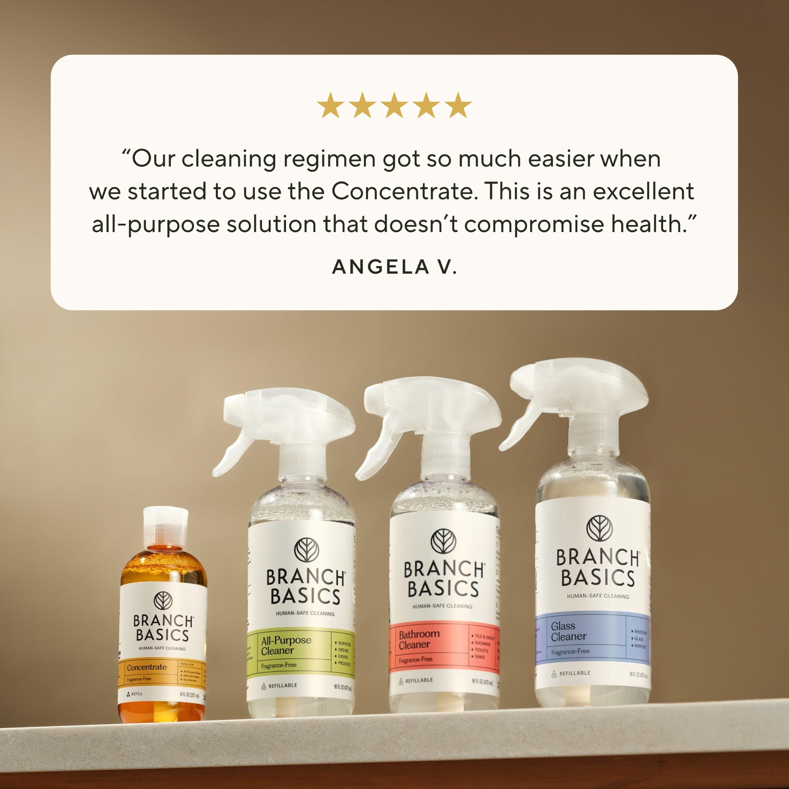 All Purpose Glass and Bathroom Surface Cleaning Kit