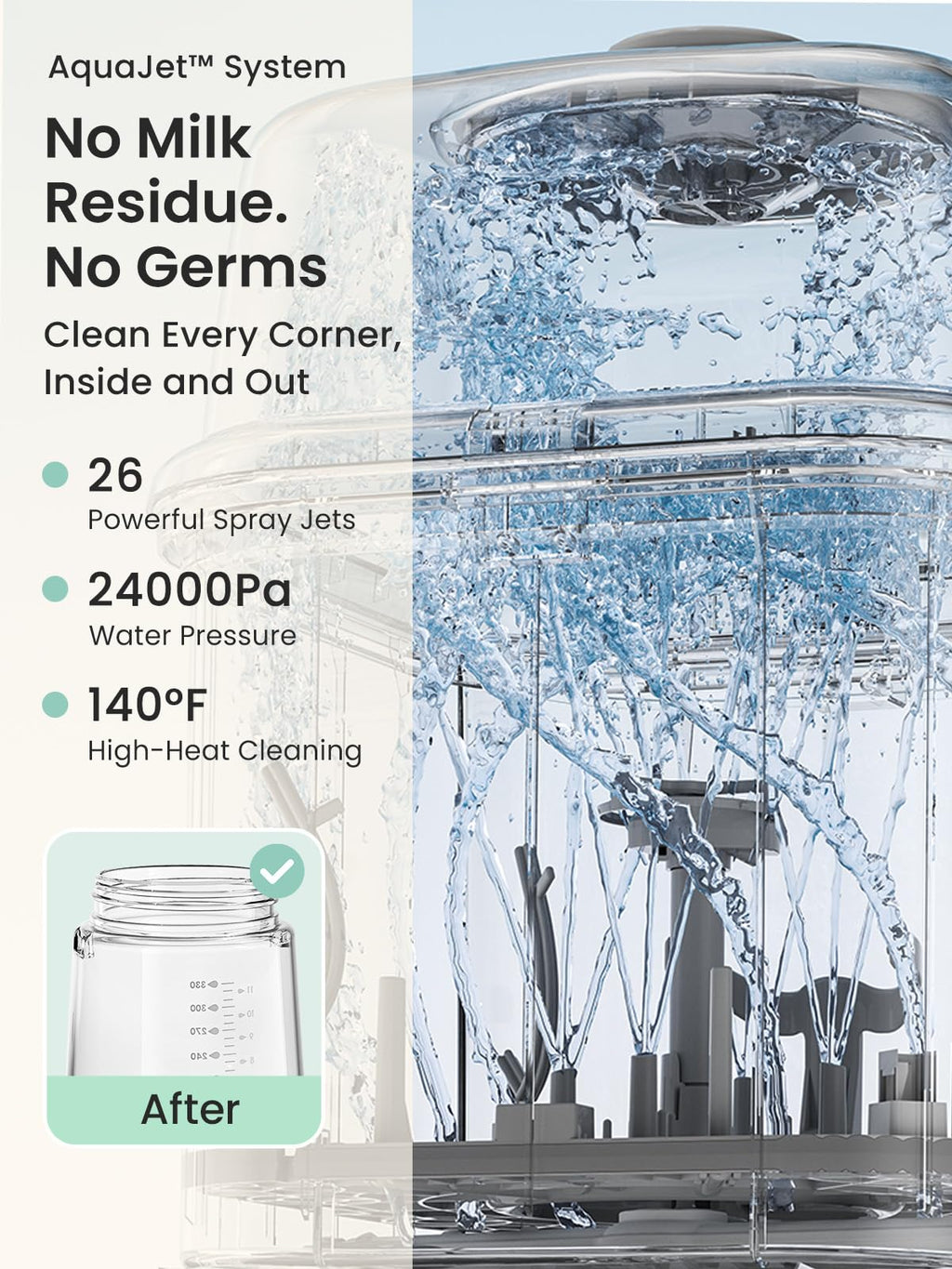 Baby Bottle Washer Sterilizer and Dryer