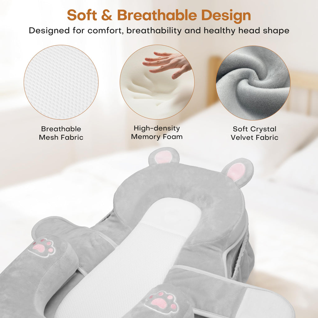 Anti Reflux Baby Feeding Pillow for Infant Support