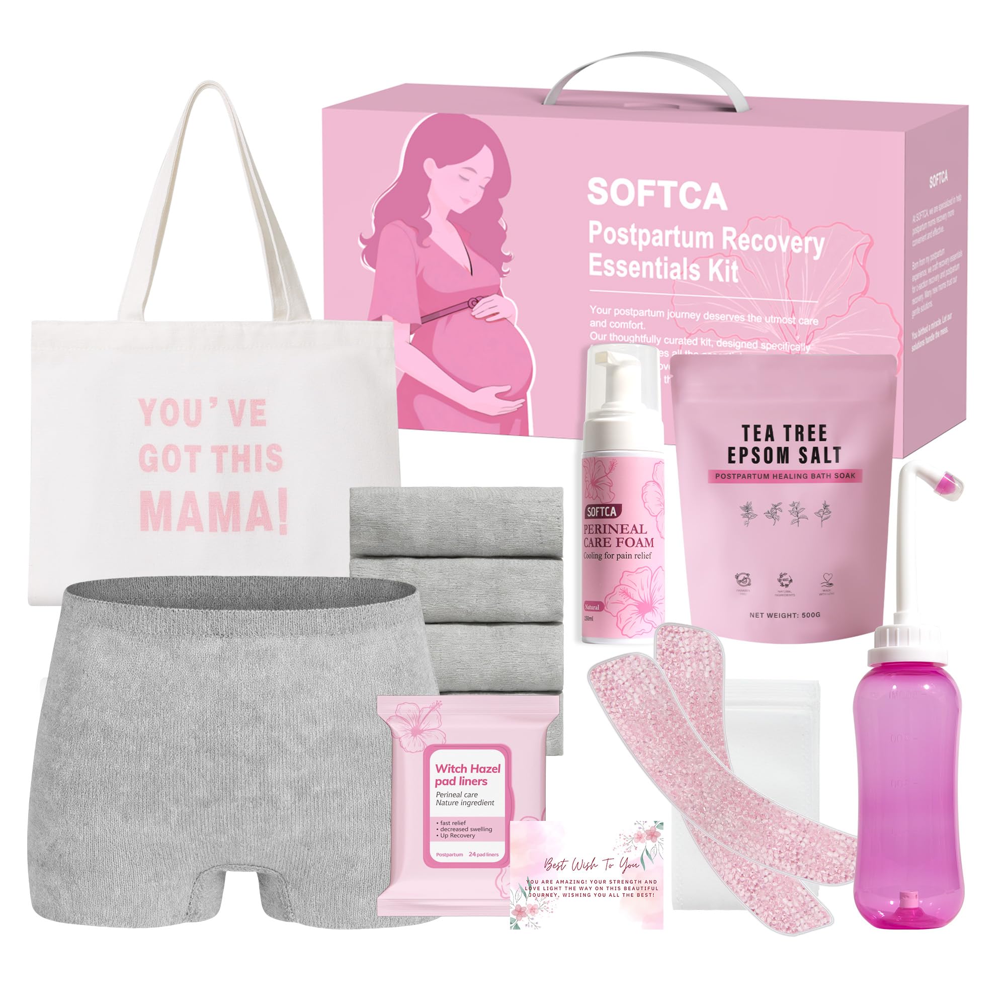 Postpartum Recovery Essentials Kit for Women