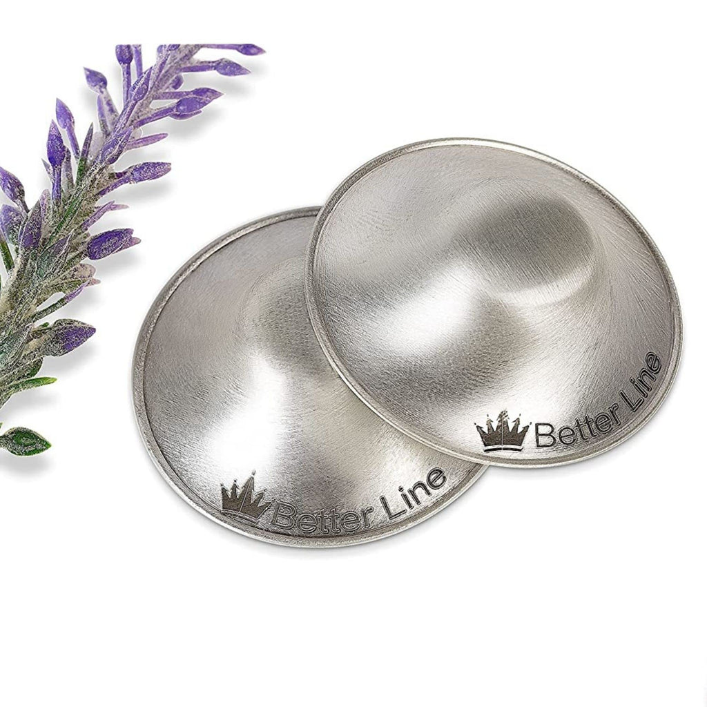 Silver Nursing Cups for Breastfeeding Mothers