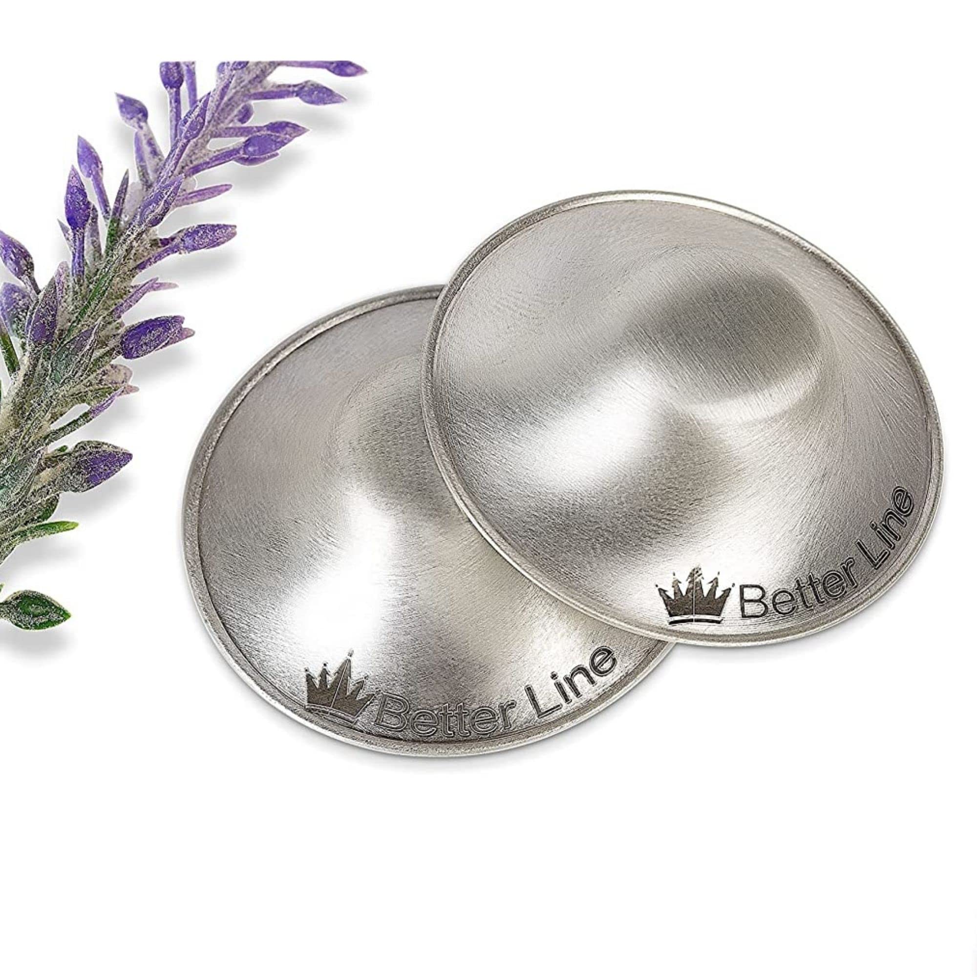 Silver Nursing Cups for Breastfeeding Mothers